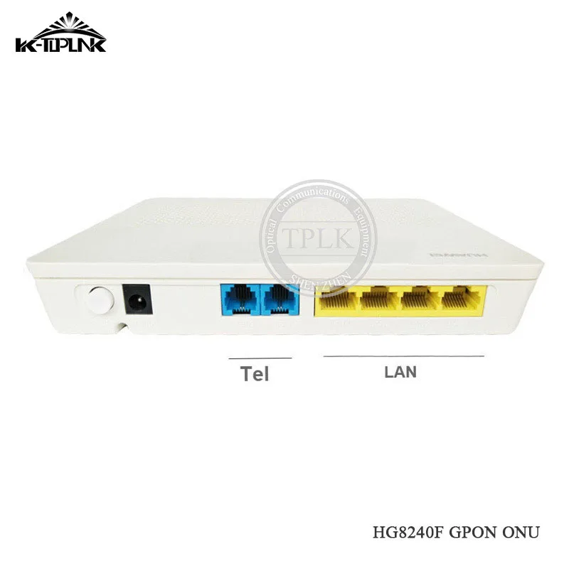 Оптовая продажа 10 шт. Hua Wei HG8240F EPON ONU ONT 4FE/1GE + 3FE 4lans WIFI POTS английская прошивка SIP FTTH