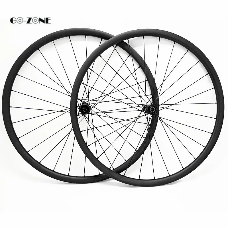 

Go-zone 27.5er MTB mountain bike wheels 30X30mm XC tubeless 650B disc wheels Novatec D411SB D412SB 100X15 142X12 carbon wheelset