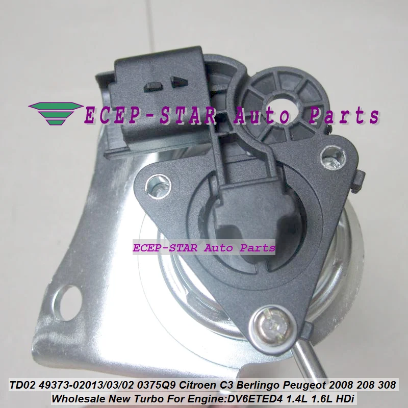 Турбопривод TD02 49373 02013 02003 02002 0375Q9 для Citroen C3 Berlingo Peugeot 2008 208 DV6ETED 308 л