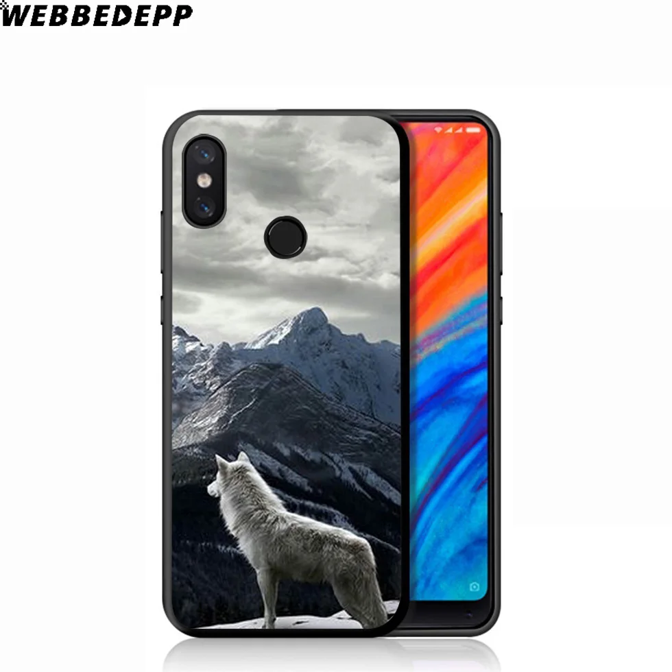 WEBBEDEPP Husky Cute Simple Wolf Soft Case for Xiaomi Mi 9T 9 8 SE 6 A1 A2 A3 Lite MiA1 MiA2 MiA3 F1 MAX 3 Mi8 CC9E CC9 |