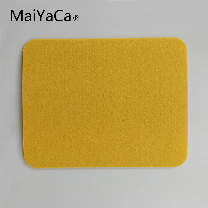 MaiYaCa новая фетровая ткань Новинка 240*200*3 мм Универсальный Коврик для мыши Коврик для ноутбука компьютера планшета ПК
