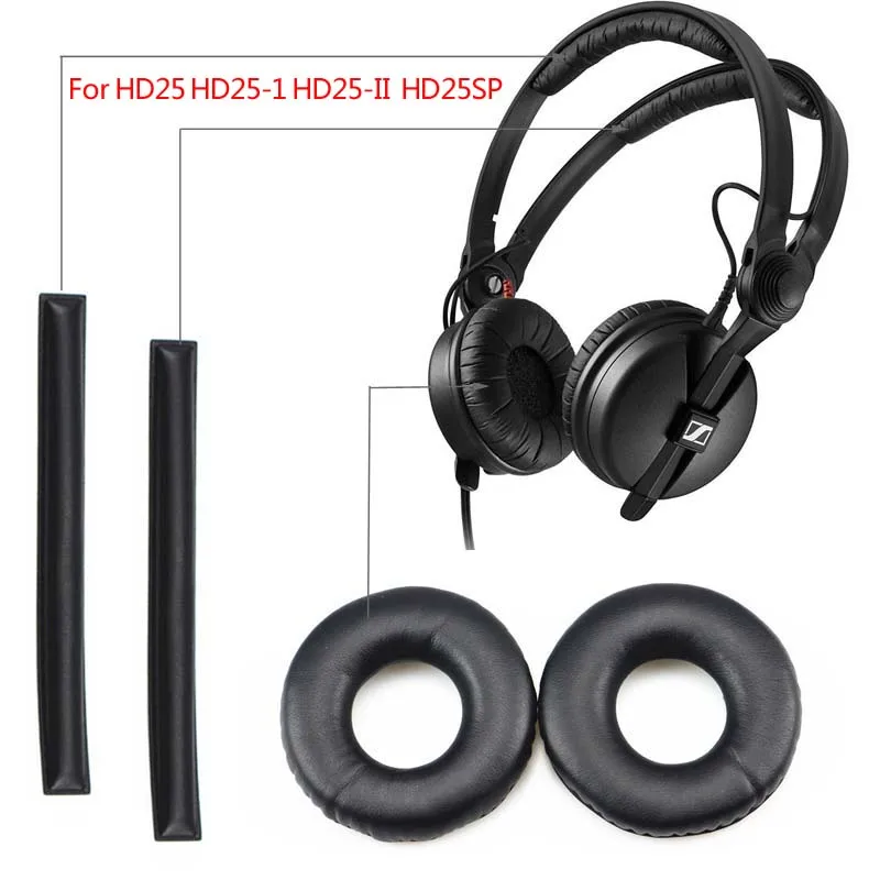 SHELKEE Замена амбушюры пены подушечки для Sennheiser HD25 HD25-1 HD25-II HD25SP 25SP-II наушники