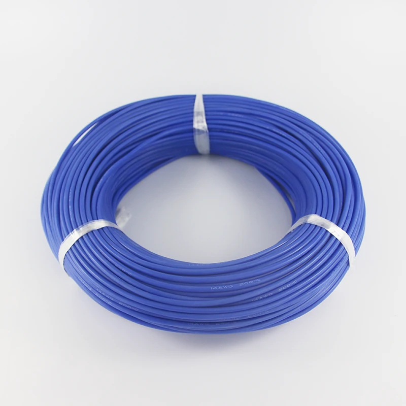 Силиконовый провод 100 м 14 AWG гибкие многожильные медные кабели термостойкие