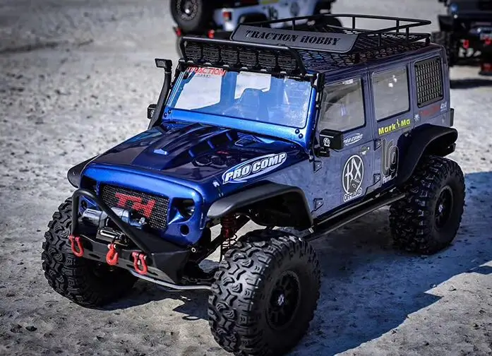 1/8 пульт дистанционного управления Rockslide Crawler Blu грузовик 4WD RTR совместимый aRAXXAS RCW4D