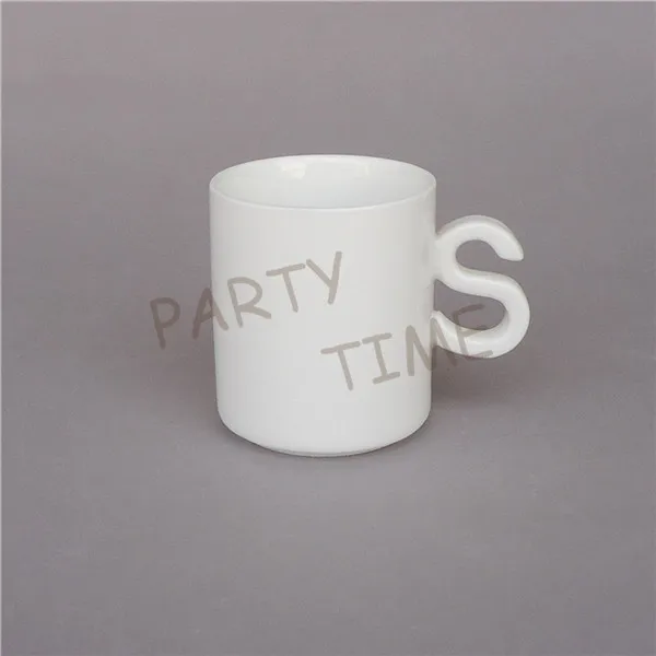 Керамическая кофейная кружка подарочный набор с надписью S чашка эспрессо 130