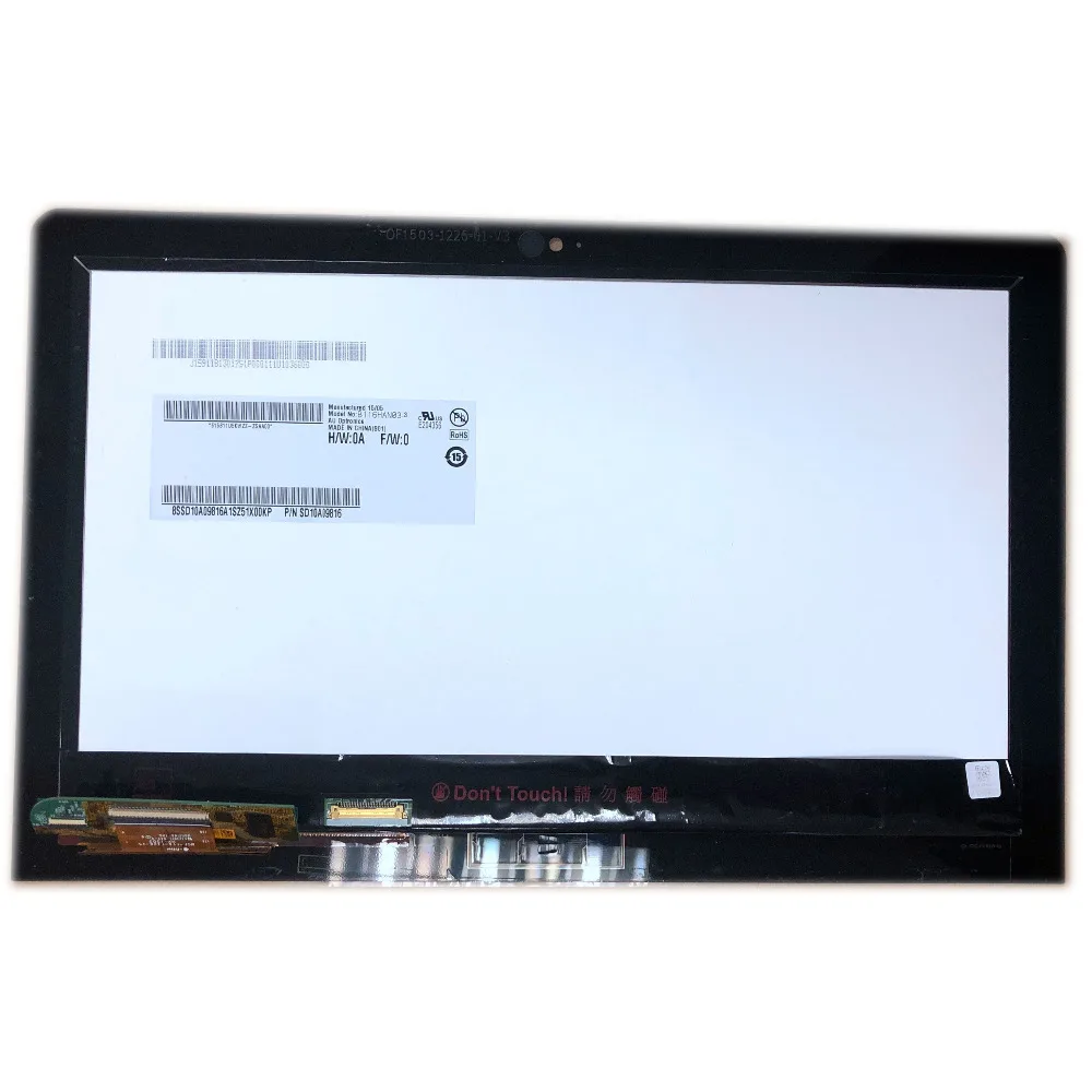 Для Lenovo Thinkpad Helix x2 ЖК-экран + сенсорный дигитайзер в сборе B116HAN03.3 116'' ЖК-дисплей