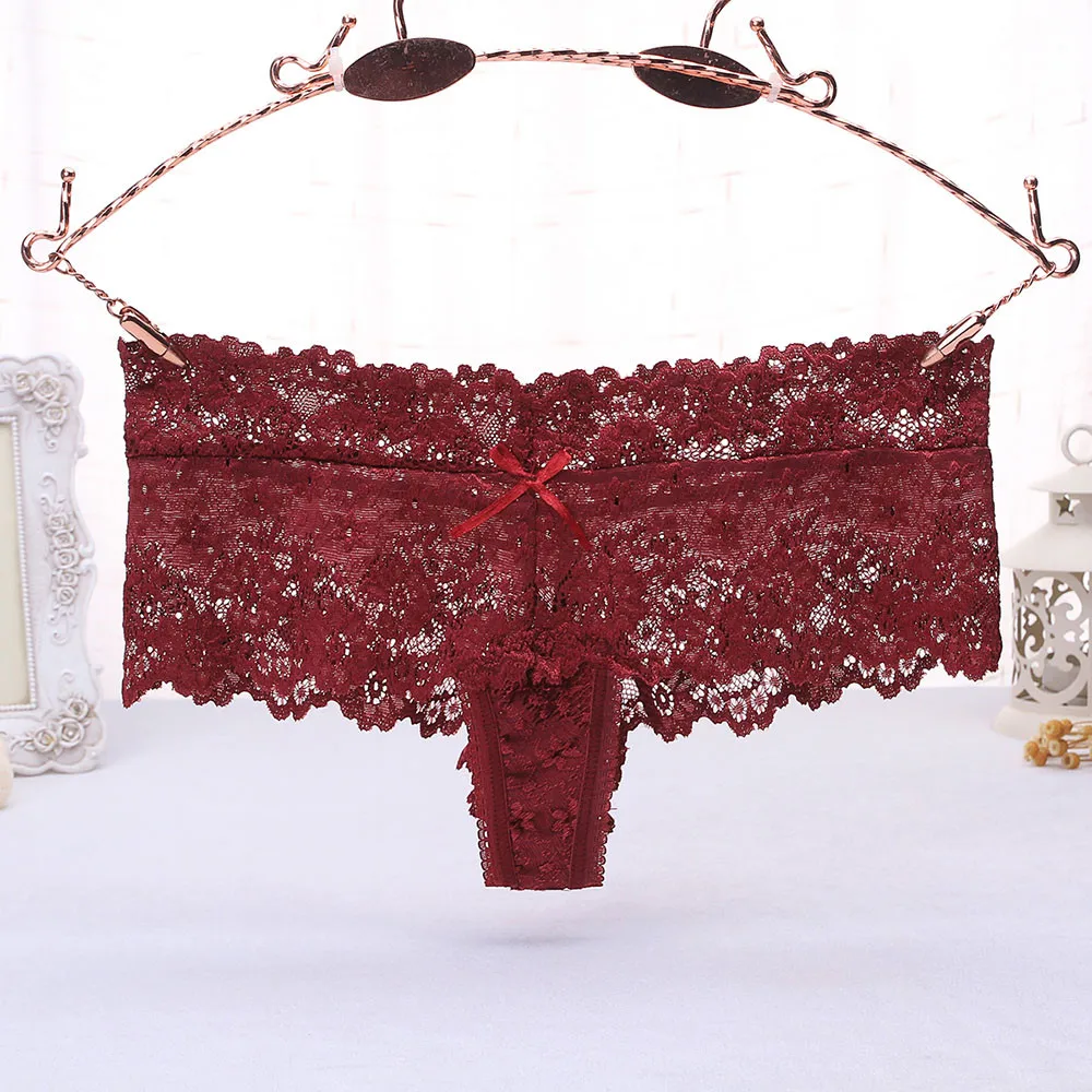 Женское нижнее белье кружевные стринги Bragas D с принтом в виде арбуза