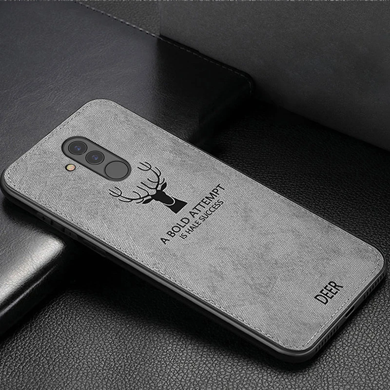 Мягкий тканевый чехол с рамкой для Huawei P30 P20 P10 Lite Mate 20X10 9 Pro Nova 3 3i 8X Max Y9 2019 Тканевый