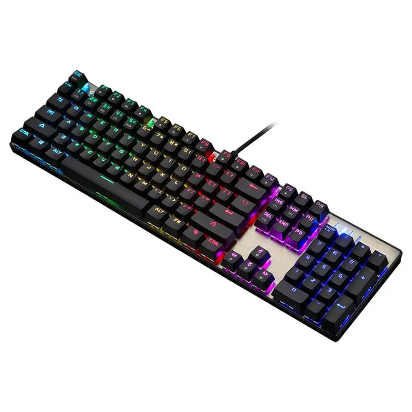 Механическая игровая клавиатура GS Original Motospeed Inflictor CK104 проводная с подсветкой Jun