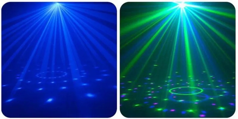 Dj Disco вечерние светильник s RGB светильник ing магический шар движущаяся головка кристаллический лазерный сценический светильник Dmx Голосовая дистанционная лампа USB Lumiere KTV