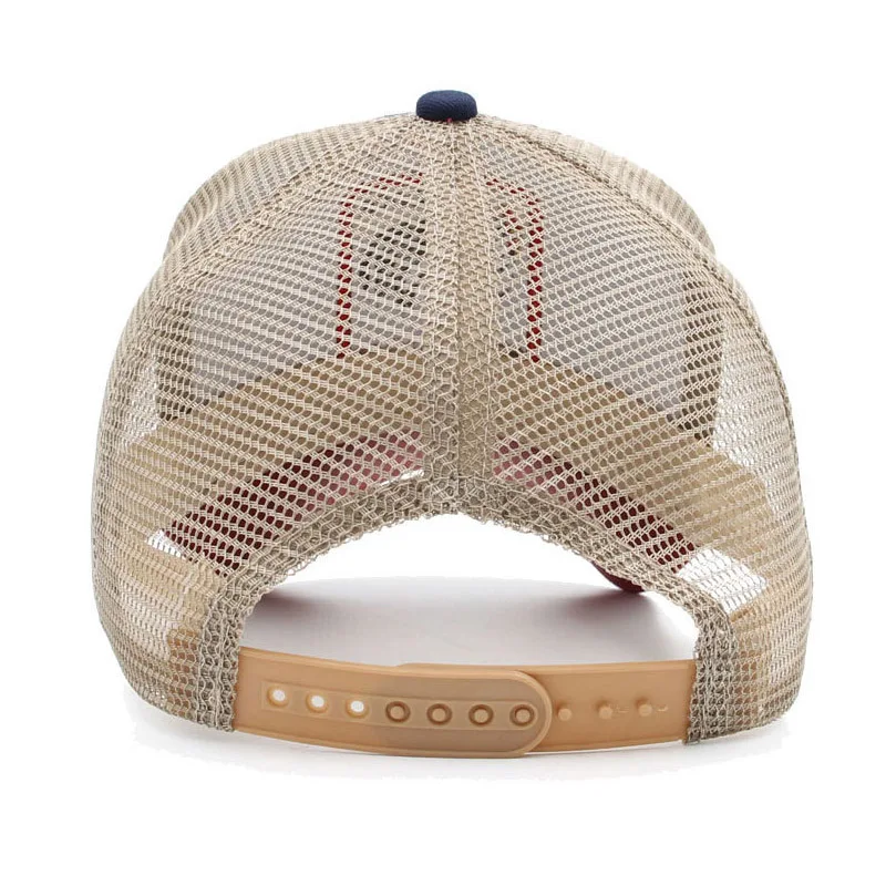 TEAEGG Gorra Hombre мужская бейсбольная кепка с сеткой животные воздухопроницаемая Кепка