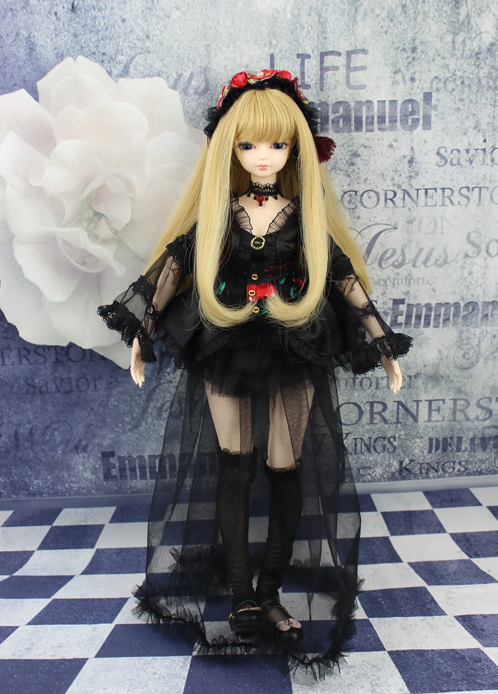 DBS мечта фея 1/4 bjd 45 см с/без одежды сочетание с светлыми волнистыми волосами