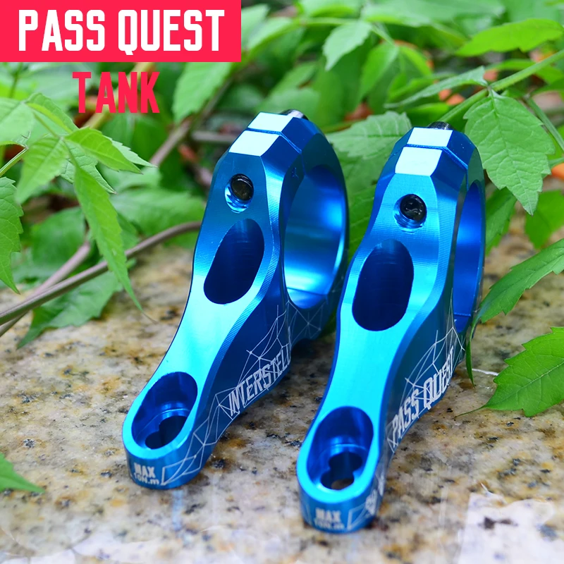 Пройти Quest вынос руля для горного велосипеда Горные AL6061-T6 CNC эндуро велосипед DH Stem Riser 45-50 мм стойка велосипеда