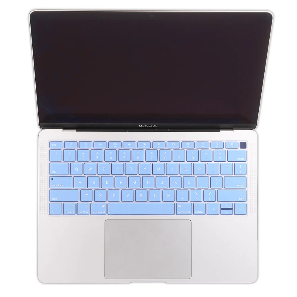 Redlai английская(США) клавиатура крышка облегающий рукав для MacBook Air 13 A1932 с retina fit Touch ID мягкая ТПУ клавиатура протектор
