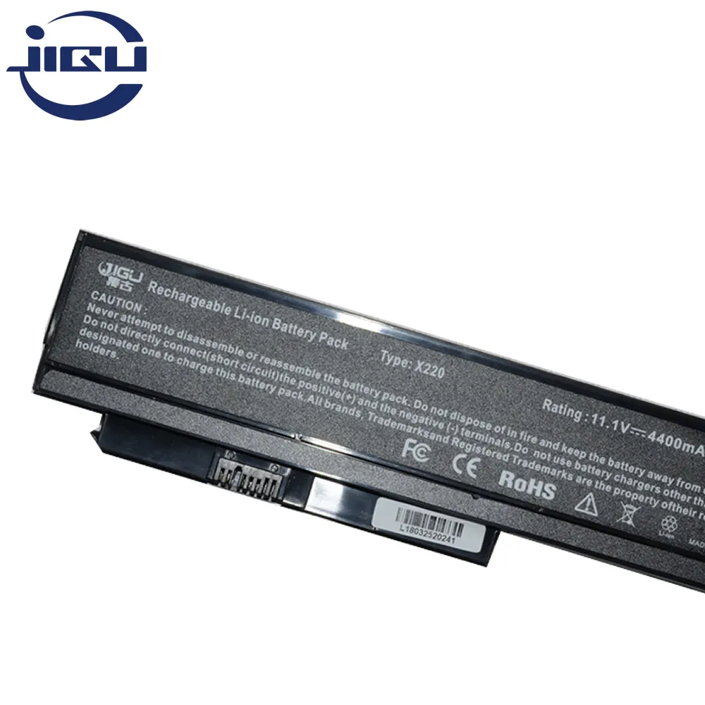 Аккумулятор JIGU для ноутбука Lenovo ThinkPad X220 X220i x220s FRU 42T4865 42Y4864 42Y4874 42Y4868 6 ячеек 4400 мАч 11