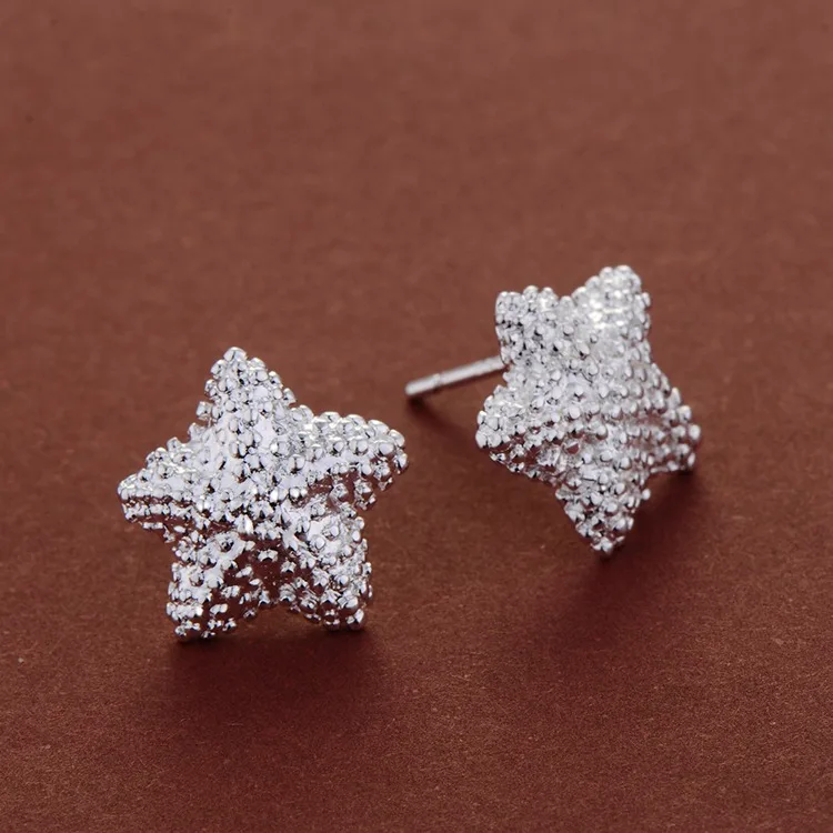 Морская звезда красивые высокое качество бесплатная доставка посеребренные