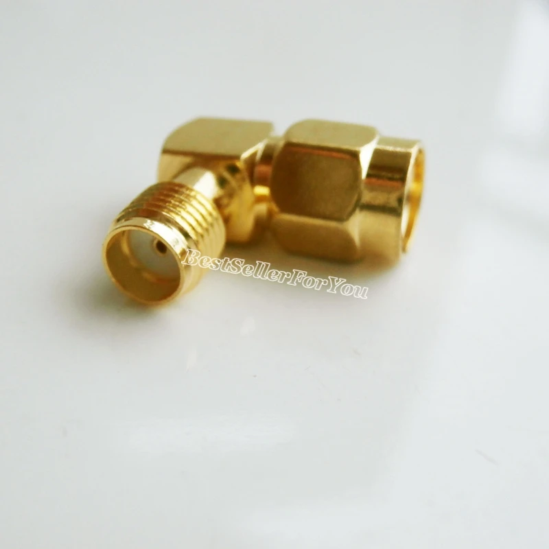 1 шт. RP SMA RPSMA штекер на гнездо под прямым углом 90 градусов серия Соединительный