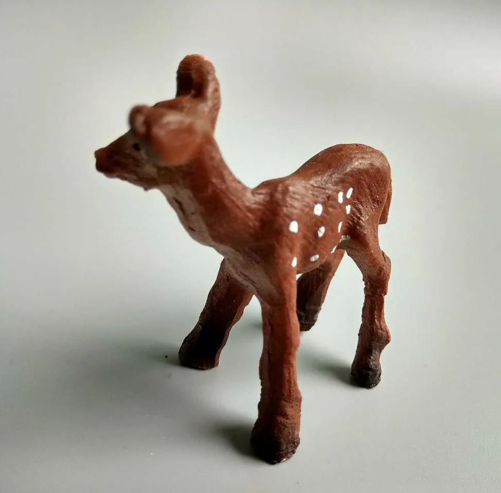 Buf небольшие современные абстрактные олень статуя смолы Украшения аксессуары