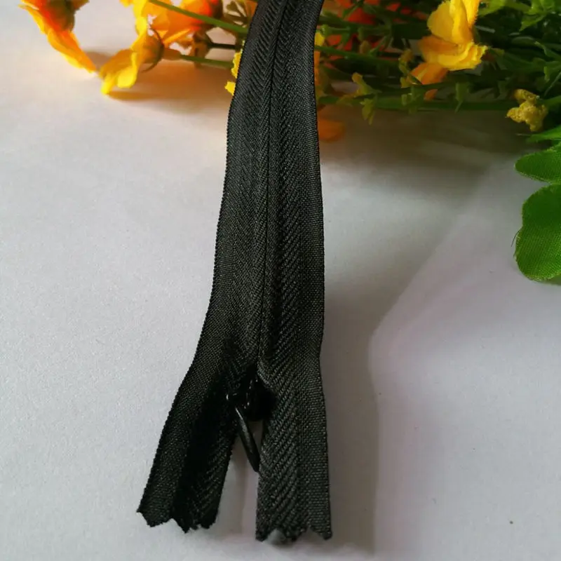 5pieces/lot white / black Invisible Zippers 40cm Nylon for Sewing DIY Cushion Covers Ziper Garment Accessories | Дом и сад