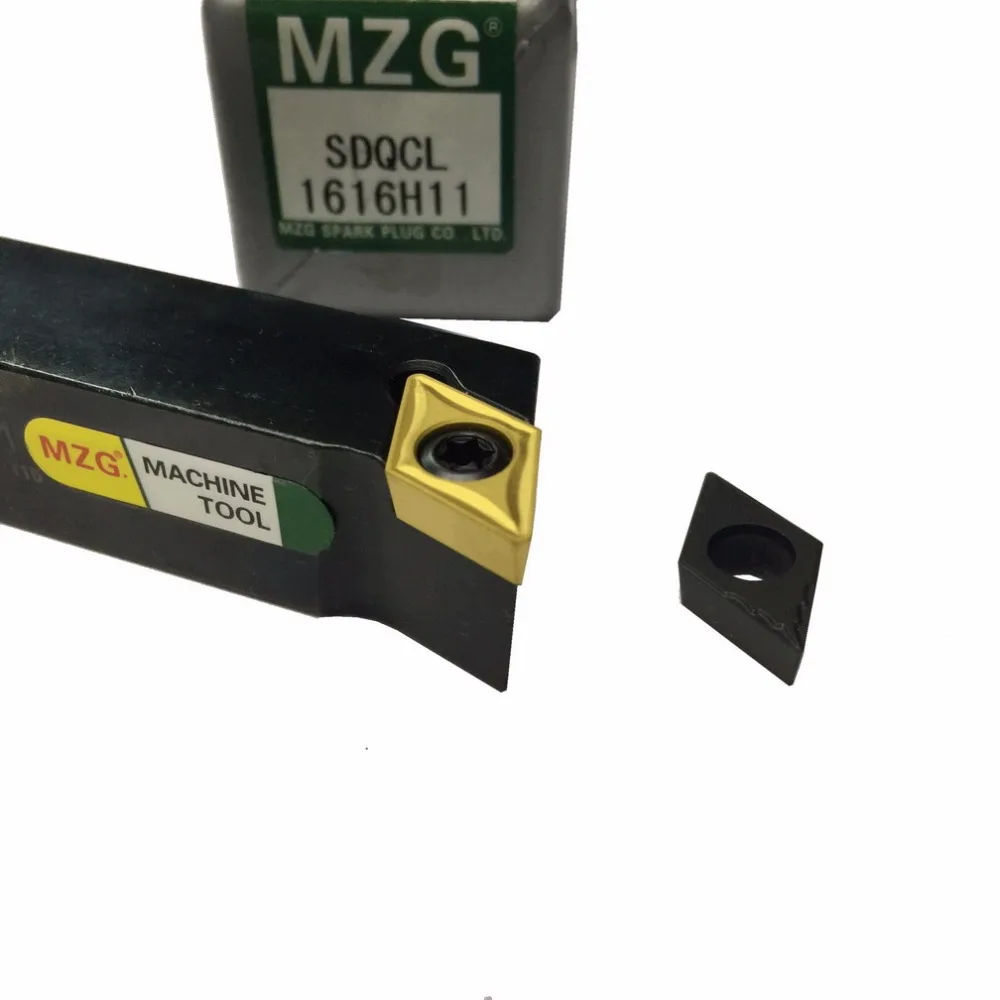 Токарный станок MZG SDQCL 10 мм 12 16 токарный с ЧПУ режущий стержень вставки из карбида