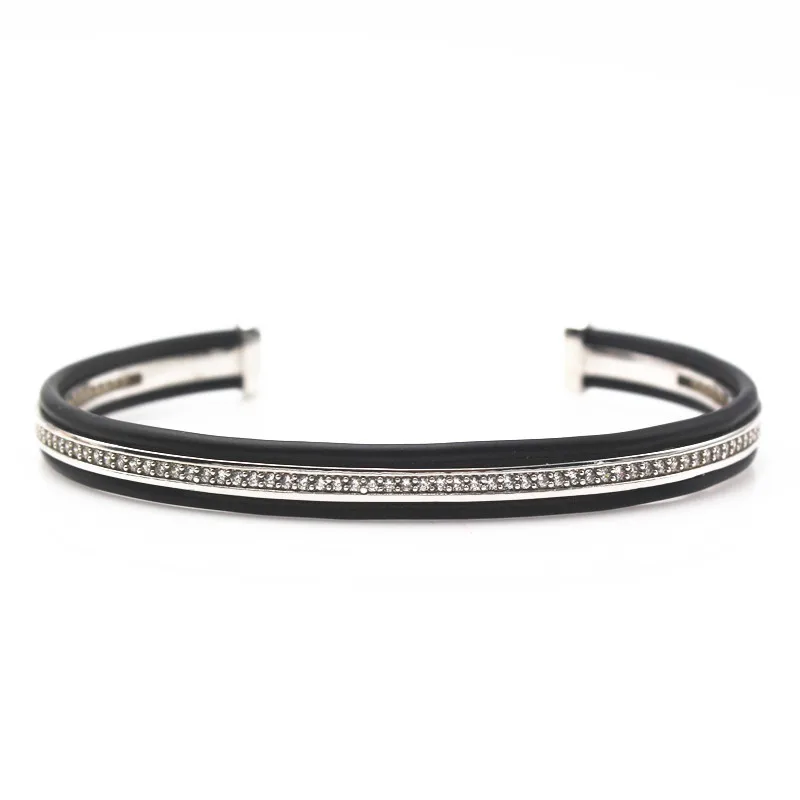 MR. JEWELRY браслеты манжеты мужские из нержавеющей стали силиконовые для ногтей
