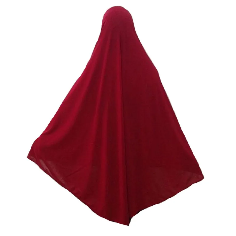 Мусульманский Хиджаб Niqaab ислам ic хиджаб шарф женский ислам джилбаб Кепка абайя Супер длинная 130 см/51 дюймов