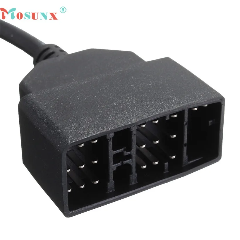Mosunx Расширенный 22 Pin OBD1 к 16 OBD2 адаптер-кабель для TOYOTA диагностический сканер 2018