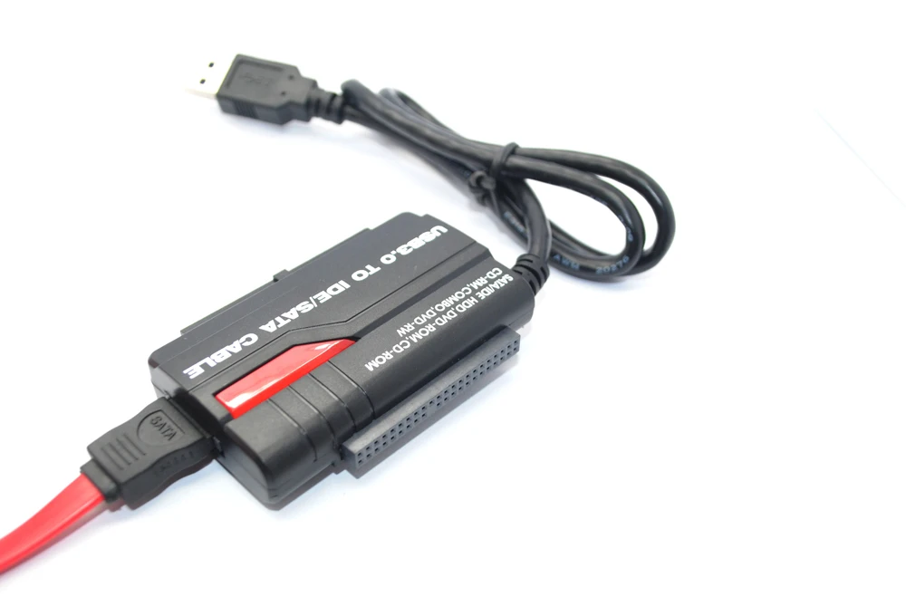 2015 High Quality USB 3.0 to DULA SATA Cable Adapter USB3.0/2.0 SATA/IDE Cables Converter HDD upggrade cable |