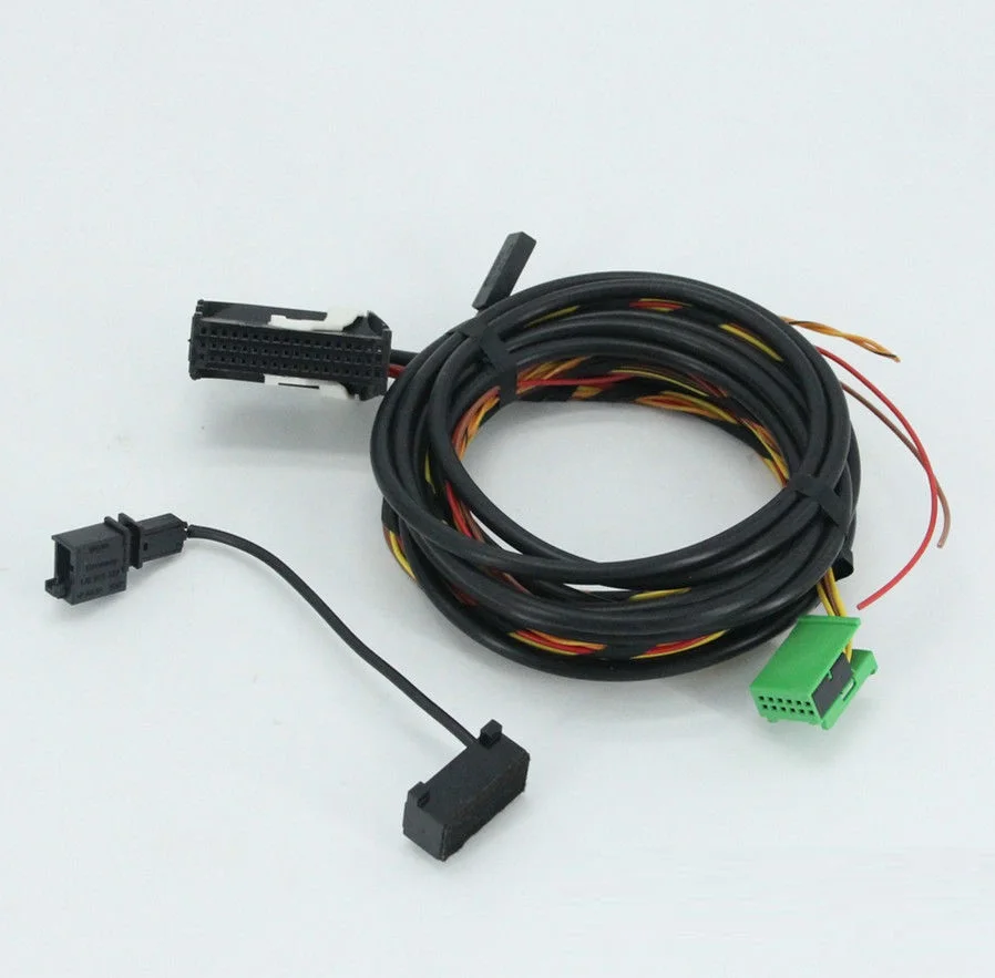 RCD510 9w2 Bluetooth модуль plug &amp play жгут микрофон для jetta passat b6 b7 Tiguan Гольф 5 MK5 6 Mk6 1k8 035 730 D