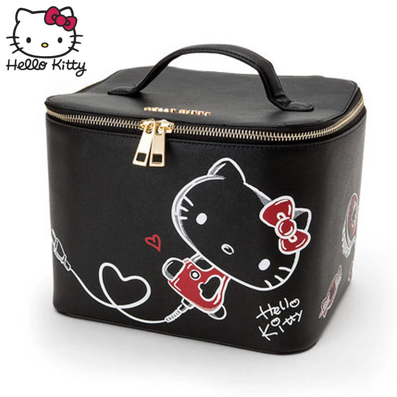 Коробка для хранения с героями мультфильмов Hello Kitty женская косметичка дорожная