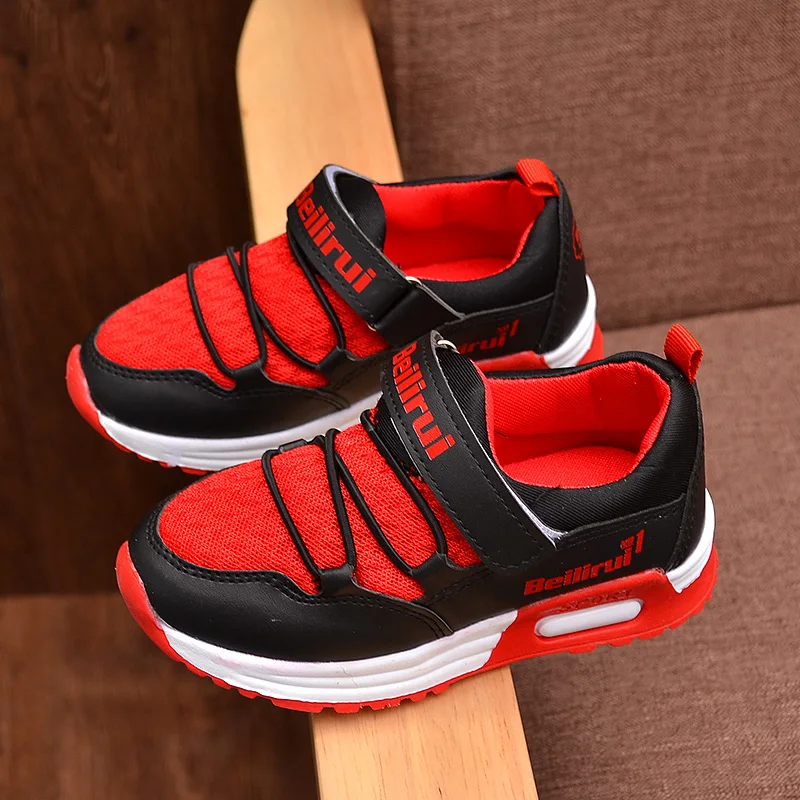 Спортивные Мальчиков Обувь Детская 2017 Новая Весна Сетки Дышащий Письмо Моды для