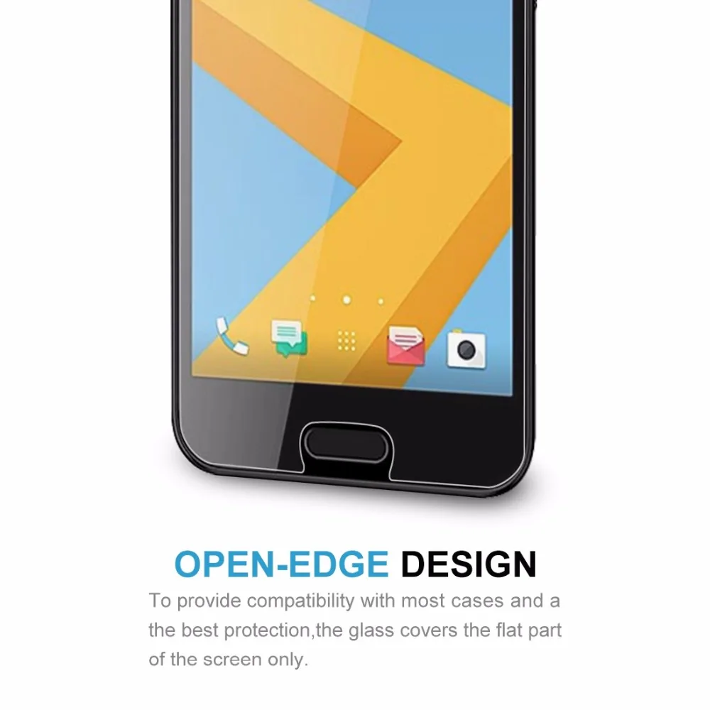 Пленка для экрана HTC One A9s 0 26 мм 9H твердость поверхности 2.5D изогнутые края