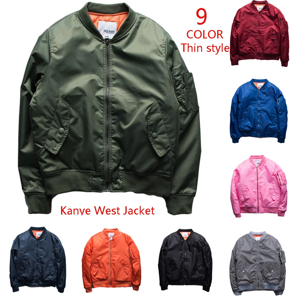 Мужская модная куртка бейсбольная одежда в стиле милитари MA1 анархия ВВС летный