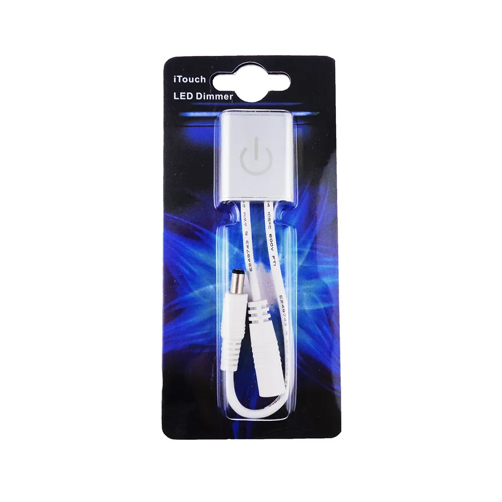 Светодиодный диммер DC12V 24V 3A iTouch x серебристо серый сенсорный выключатель