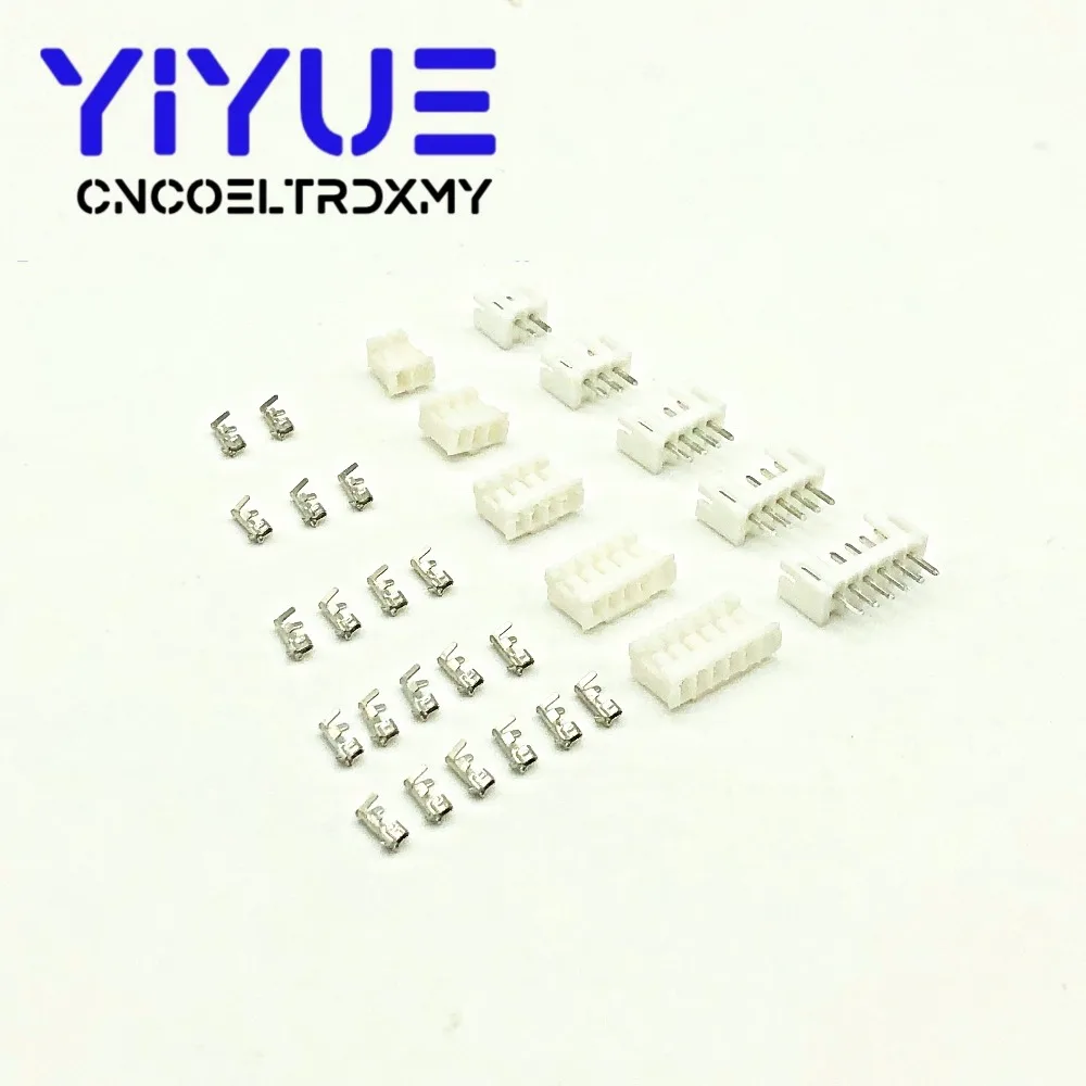 

500sets PH2.0 2/3/4/5/6/7/8/9/10/11/12 pin 2.0mm Pitch Terminal Kit / Housing / Pin Header JST Connector Wire Connectors Adaptor