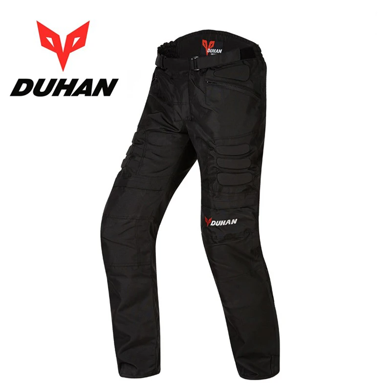 DUHAN D02 мужские мотоциклетные наколенники защитные брюки 600D Oxford для мотокросса