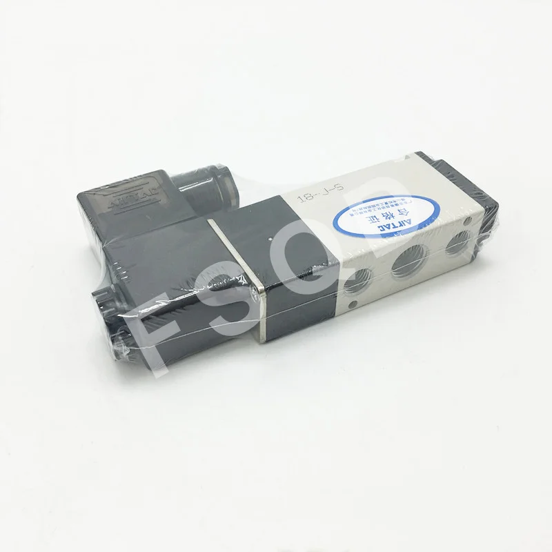 4V210-08 DC12V DC24V AC220V AC110V 1/" 5 способ 2 Позиции Airtac Электрический электромагнитный клапан 4V200 серии регулирующий клапан