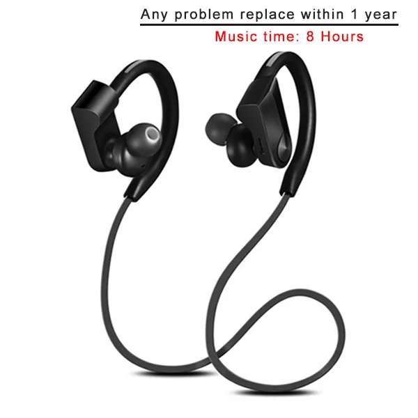 K98 Black FBYEG K98 8 часов bluetooth наушники беспроводные bluetooth наушники Спортивная гарнитура стерео fone de ouvido с микрофоном для телефона музыка - Цвет: K98 Black