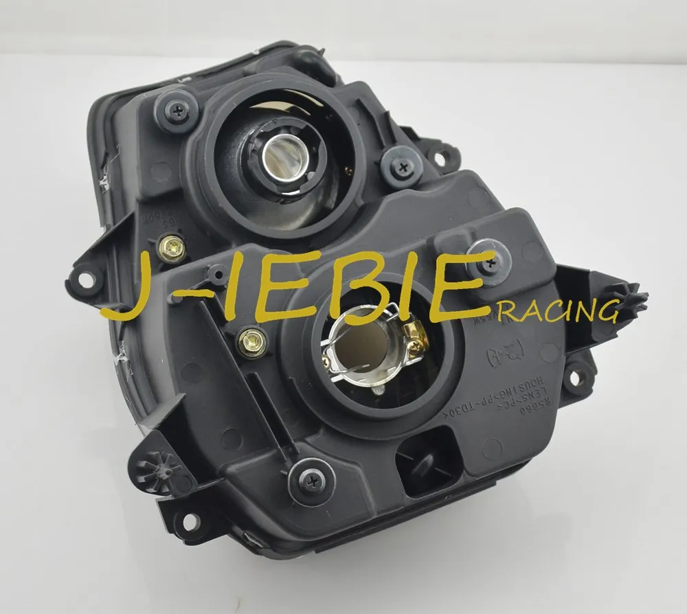 Дым передняя фара головной свет лампы в сборе для Suzuki GSXR 1300 Hayabusa 1999 2000 2001 2002 2003 2004