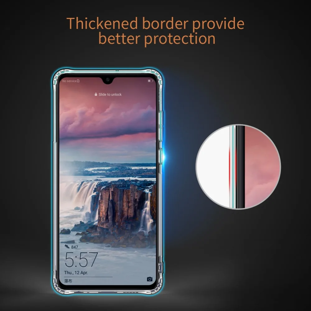 Nillkin TPU Ультратонкий чехол для телефона s для huawei Honor 9 P20 P30 Pro P20 P30 Lite Nilkin силиконовый чехол кристально чистый чехол