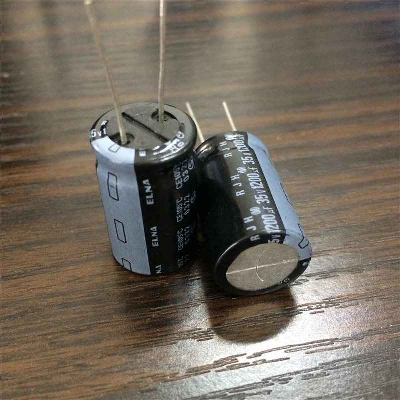 50 шт. 1200 мкФ 35 в ELNA RJH серии 16x25 мм сверхнизкое сопротивление 35V1200uF аудио