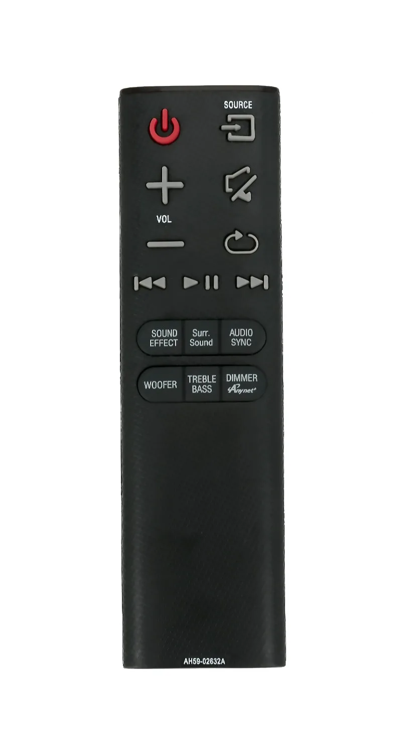 New Replacement Remote control AH59-02632A Compatible with Samsung Sound Bar HW-H751 ZA HW-H750 HWH750 HWH751 HW- H751 HWH750/Z |