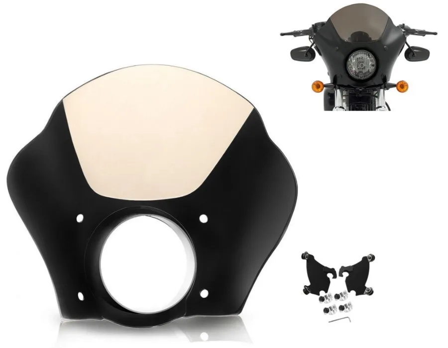 Лобовое стекло для мотоцикла+ Блокировка запуска монтажный комплект для-16 Harley Street XG 500 750