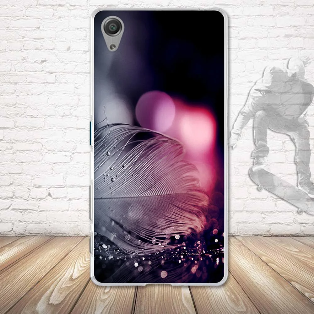Чехол для Sony Xperia X 5 0 дюйма силиконовый 3D чехол тонкий мультяшный милый мягкий