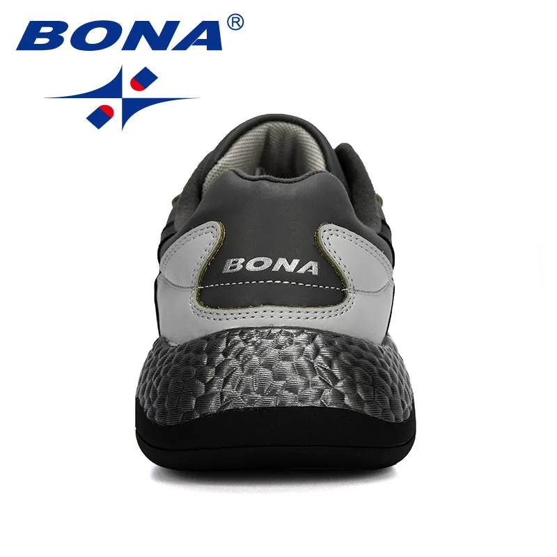 BONA/Новинка года; мужские кроссовки для взрослых; сезон весна-осень; дышащая обувь красовки; трендовая Повседневная обувь; Мужская теннисная обувь; Masculino; мужская обувь