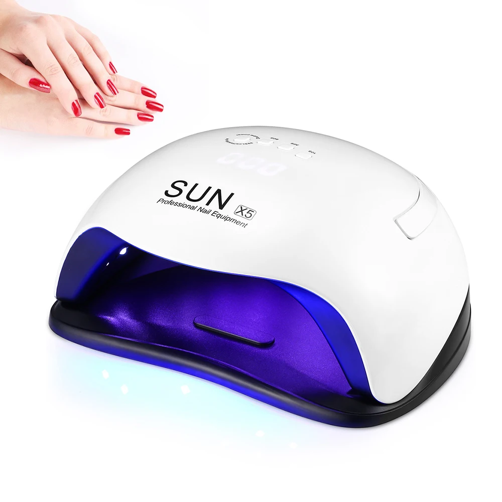 

2019 SUN X5 54W Ultraviolet LED Lamp Nail Dryer Nail Art Lamp for Gel Polish Nail Care Gel Nail UV LED Light 10/30/60/99s Timer