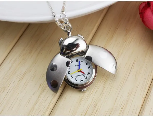 Горячие Популярные Смешанные оптом 10 шт./лот цвет ожерелье с божьей коровкой