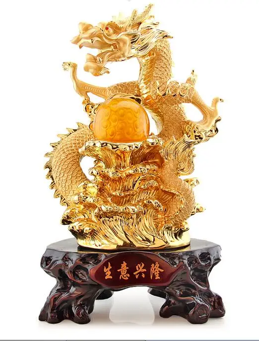 Фен шуй деловые подарки новоселье хороший Драконий офисный кассовый Декор|decorative
