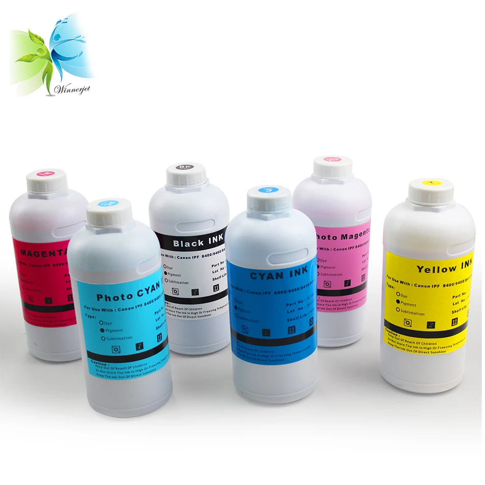 1000ml*12colors IPF8400 IPF9400 Waterproof Pigment Ink Refill For Canon PFI-706 Printer Cartridge | Компьютеры и офис