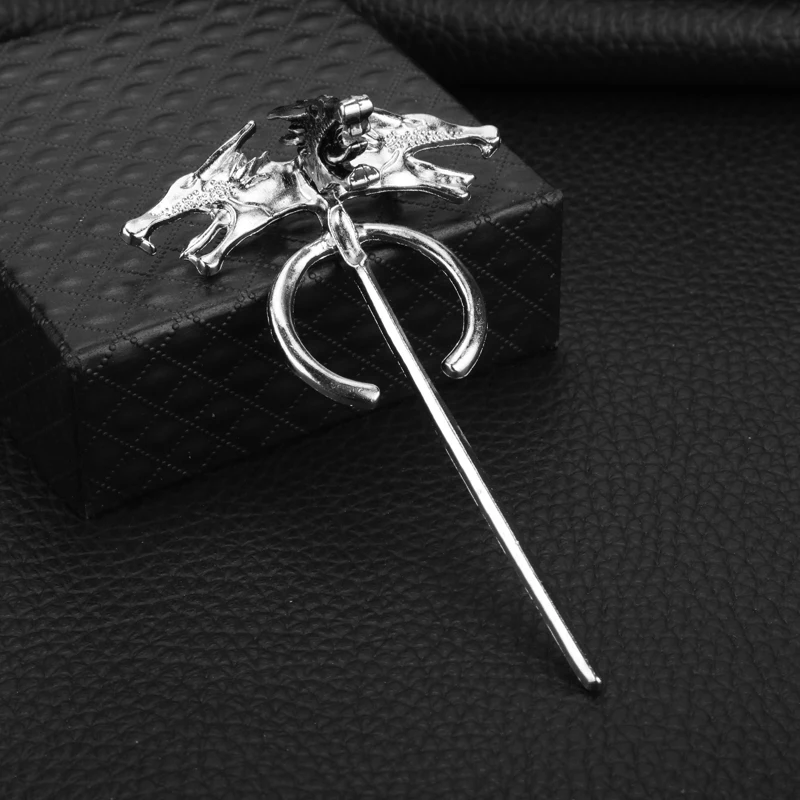 Viking Renaissance Dragon Hair Sticks металлическая шпилька аксессуары для волос ювелирные изделия для женщин подарок для девушки